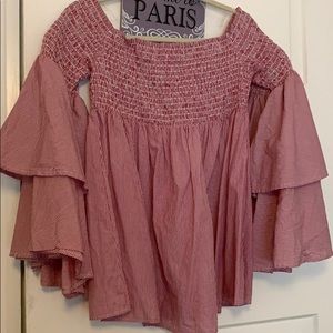 Off-the-shoulder top